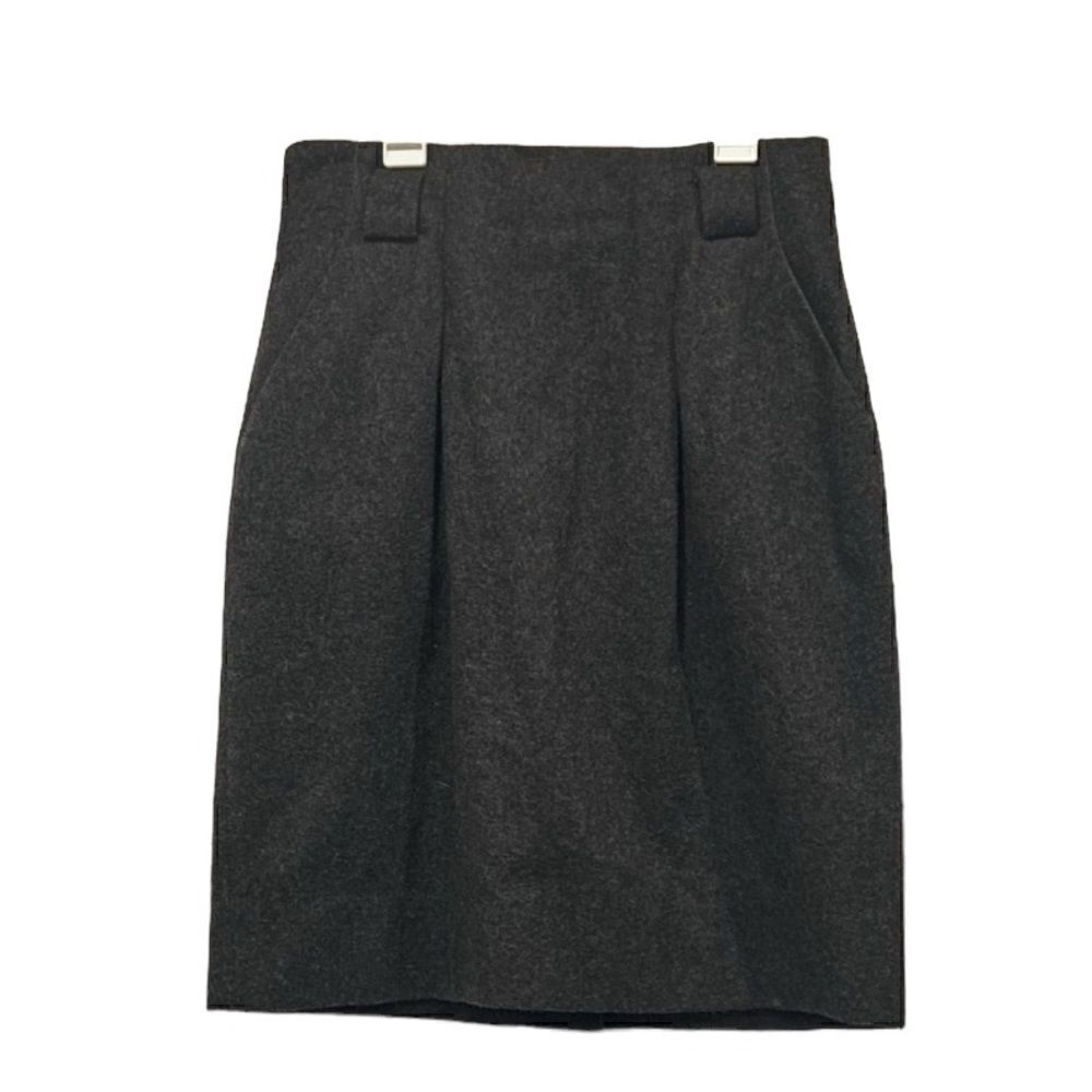 Vintage Bugatchi Linea Donna Classica wool and polyester skirt size 4